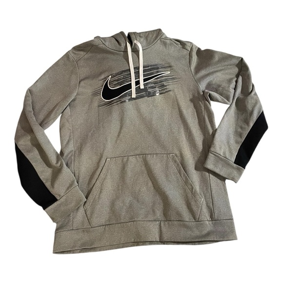 Nike Gray and Black Sweatshirt Hoodie - Picture 1 of 9